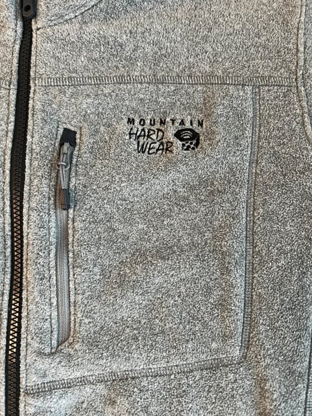 Mountain Hardware Fleece Jacket - Gray - Picture 2 of 6